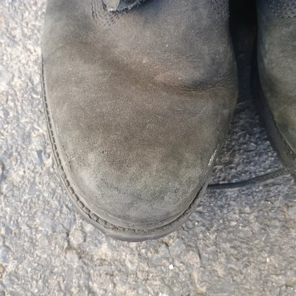 Black Timberland Boots Size 10.5 Pre-owned - Picture 3 of 14